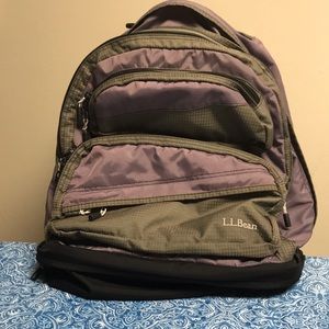 L.L.Bean Purple BackPack